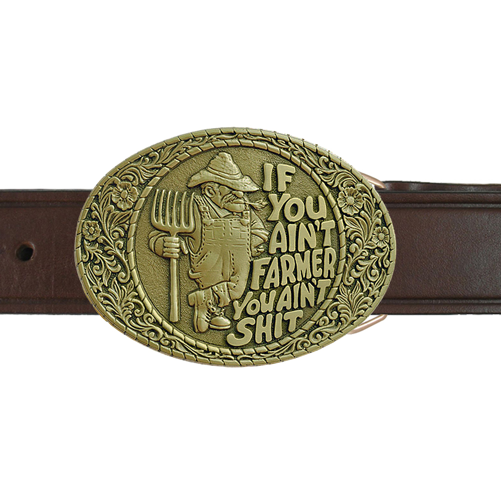 Solid Brass- Vintage Buckles with Belts - IMC Retail